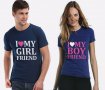 За ВЛЮБЕНИ! Дизайнерски LOVE BOY / GIRL тениски ! Поръчай модел с ТВОЯ ИДЕЯ или ДИЗАЙН!, снимка 1