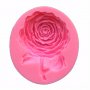 огромна роза цвете  божур силиконов молд форма за украса торта с фондан шоколад, снимка 2