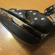 нови страхотни сандали на висок ток с камъни и капси внос от Англия, снимка 5 - Сандали - 11055638