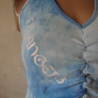 Кокетен светлосин дамски потник / топ,с гол гръб,дамска блуза/тениска без ръкави,ръкав,дамско бюстие, снимка 6 - Потници - 9015603