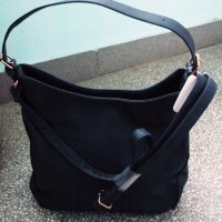 Дамска чанта, нова, с етикет, тъмно синя, снимка 4 - Чанти - 23750181