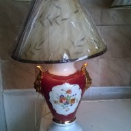 викторианска порцеланова нощна лампа, снимка 5 - Настолни лампи - 15909515