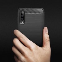 Samsung Galaxy A10 A20e A30S A40 A50 A70 - Силиконов Кейс Гръб CARBON, снимка 5 - Калъфи, кейсове - 26131164