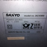 sanyo dcx989-tuner/deck/amplifier/equalizer-внос швеицария, снимка 15 - Ресийвъри, усилватели, смесителни пултове - 20499421