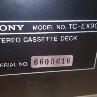 sony tc-ex90 stereo cassette deck-внос швеицария, снимка 8 - Плейъри, домашно кино, прожектори - 10774694