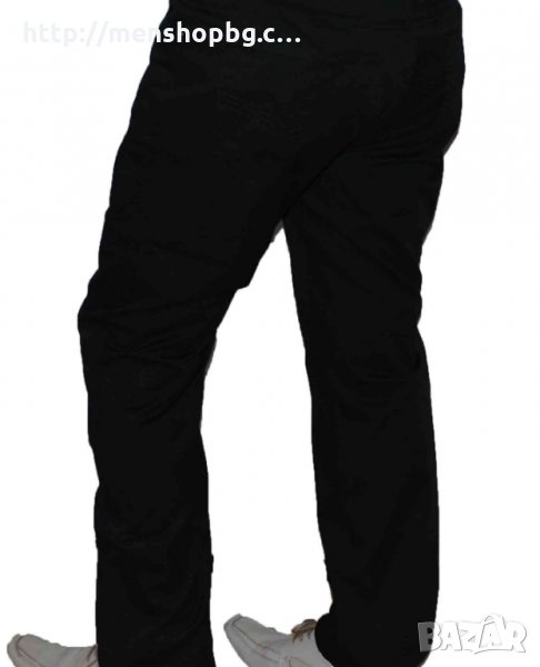 01 Спортно елегантен панталон черен, снимка 1
