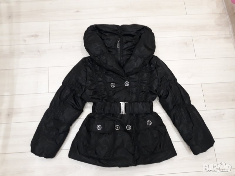 ТОПЛО Черно яке  - зимно за момиче марка Diamond, снимка 1