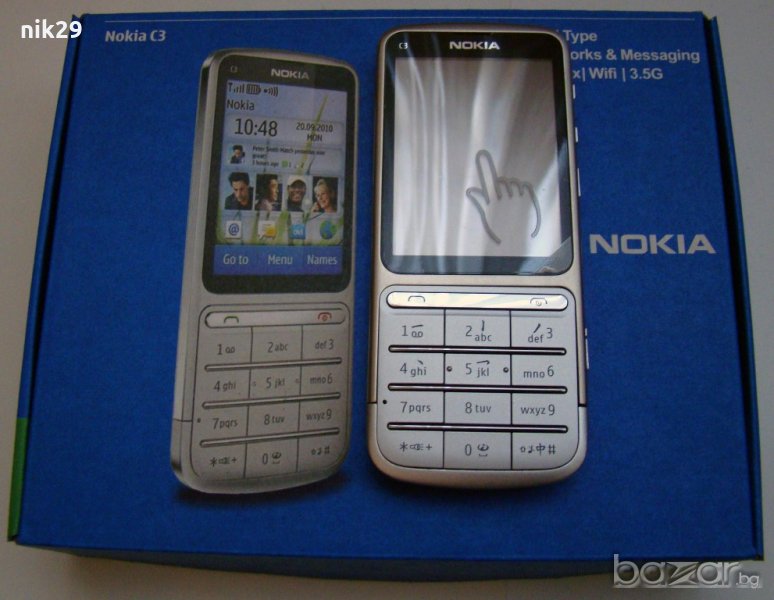 Nokia C3-01  3G,Wi-Fi, снимка 1