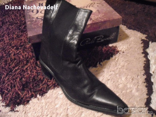 дамски боти естествена кожа, снимка 3 - Дамски боти - 15634818