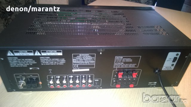 pioneer sx-205rds-stereo receiver-370 watts-rds-made in uk-внос швеицария, снимка 11 - Ресийвъри, усилватели, смесителни пултове - 8255551
