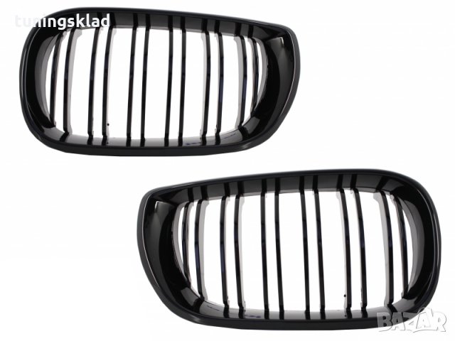 Двойни бъбреци за BMW E46 (2001-2005) - черен металик, снимка 2 - Аксесоари и консумативи - 24060019