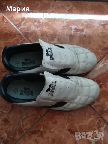 Маркови маратонки LONSDALE от естествена кожа номер 38, снимка 2 - Маратонки - 24840125