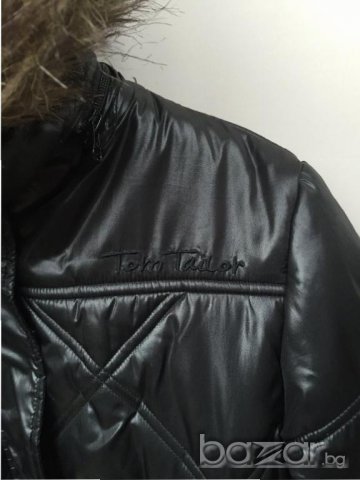 Детско яке ТОM TAILOR оригинал, XL  170/176см, мн.дебело и топло, с вата, черно, лъскаво, като ново, снимка 8 - Детски якета и елеци - 12955003