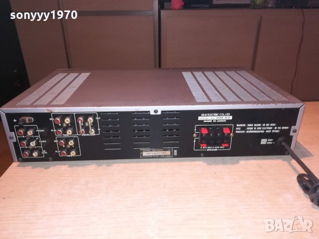 akai-stereo amplifier-made in japan-внос швеицария, снимка 17 - Ресийвъри, усилватели, смесителни пултове - 21492808