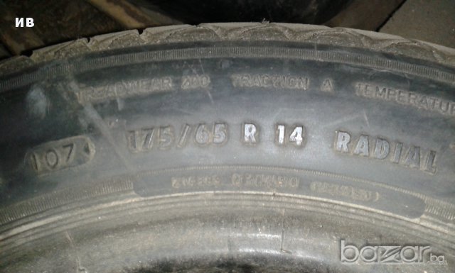 Гума Continental 175/65/14 - 1 бр., снимка 2 - Гуми и джанти - 13652462