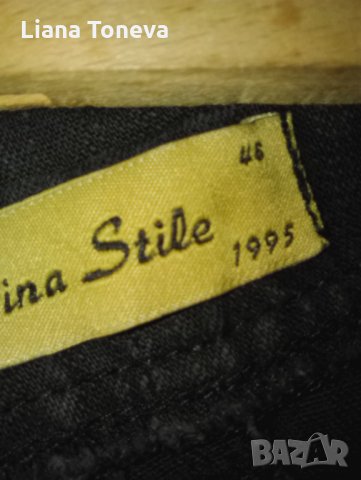 черен дьнков костюм"Нина стил", снимка 5 - Костюми - 25285621