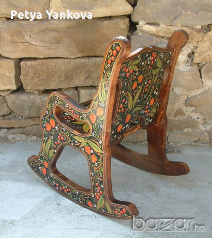 детски люлеещ стол, снимка 3 - Мебели за детската стая - 17705296