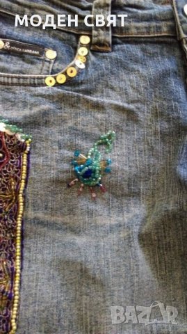 100%ОРИГИНАЛНИ винтидж дънки DOLCEGABBANA-D&G, снимка 6 - Дънки - 22192404