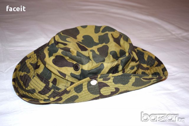 Рибарска / Ловна шапка от Норвегия / Риболов / Лов / Къмпинг / Norway / Камуфлаж / Камуфлажна, снимка 3 - Шапки - 17016564