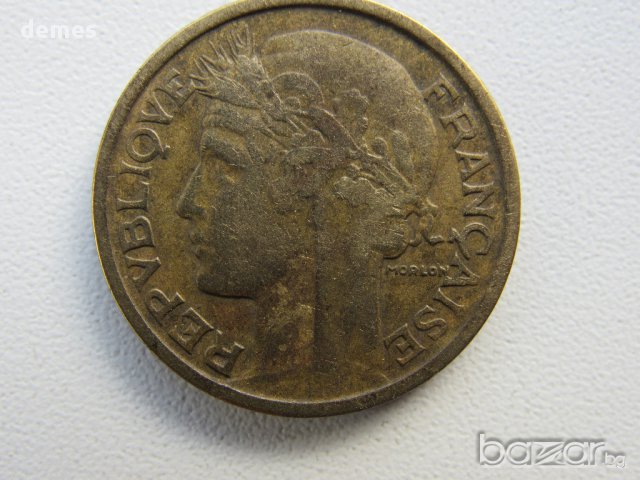 Сет 1, 2 франка и 50 сантима- 1937г., Франция, 202 D, снимка 6 - Нумизматика и бонистика - 17132468