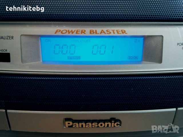 ⭐⭐⭐ █▬█ █ ▀█▀ ⭐⭐⭐ Panasonic RX-ED50 - преносима система със CD плеър, цифров тунер, 2 касети и AUX, снимка 8 - Аудиосистеми - 22675927
