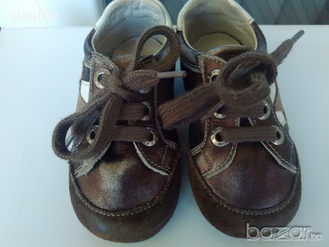 Естествена кожа Детски обувчици № 22 , снимка 5 - Детски маратонки - 16691225