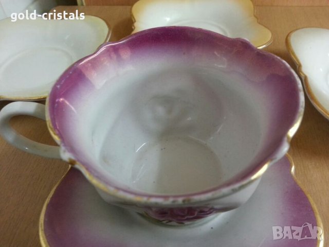  руски порцелан чаши за чай, снимка 12 - Антикварни и старинни предмети - 24952231