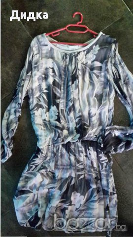 Рокля/туника естествена коприна , снимка 2 - Туники - 14273727