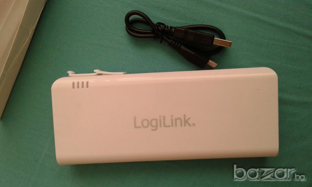 Logilink Mobile Power Bank 10000mAh, IP44 мобилно зарядно за таблети и смартфони, снимка 12 - Външни батерии - 17801698