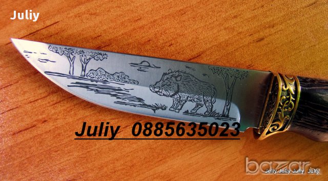 Ловен нож ” Кабан ”, снимка 6 - Ножове - 14962678