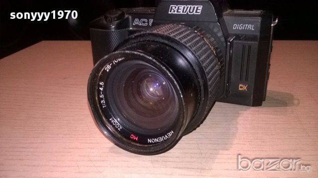 revue-фотоапарат+голям обектив-внос швеицария, снимка 7 - Фотоапарати - 14640571