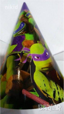 Костенурките Нинджа Голяма парти шапки шапка рожден ден