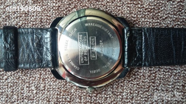 Часовник united colors of benetton by bulova world, снимка 6 - Мъжки - 22158129