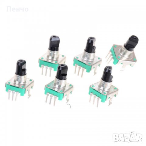  Ротационен енкодер EC12 аудио цифров потенциометър 15 мм за радио на кола музика озвучаване CD Play, снимка 4 - Аксесоари и консумативи - 21976397