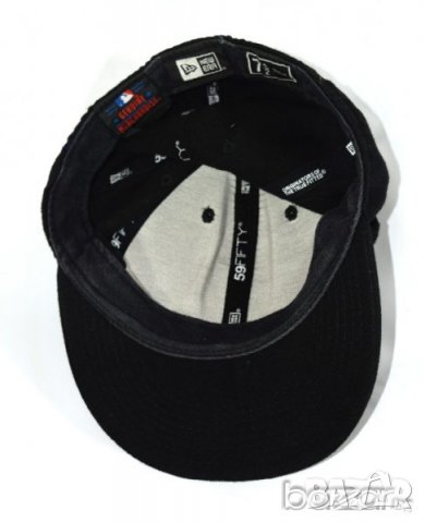 Originals of the true 59 FIFTY ® черна бейзболна шапка New Era ® Genuine Merchandise, снимка 2 - Шапки - 23450159