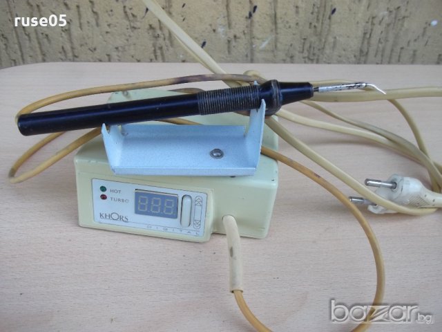 Електрически нагряваща се шпатула "KHORS Digital" работеща, снимка 2 - Други инструменти - 19331093