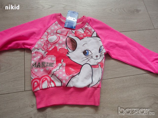 детска блуза коте Мари  Marie, снимка 2 - Детски Блузи и туники - 13716471