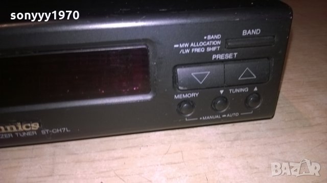 technics st-ch7l-stereo tuner-made in japan-внос швеицария, снимка 5 - Ресийвъри, усилватели, смесителни пултове - 23849013