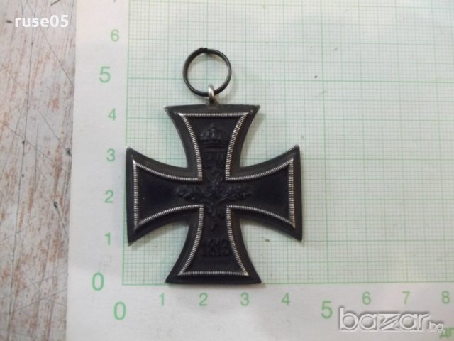 Кръст железен германски, снимка 2 - Други ценни предмети - 19563846