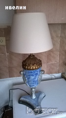 нощна лампа в бароков стил, снимка 1 - Настолни лампи - 11997682