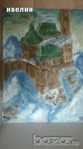 картина-замък, снимка 2 - Картини - 14733270