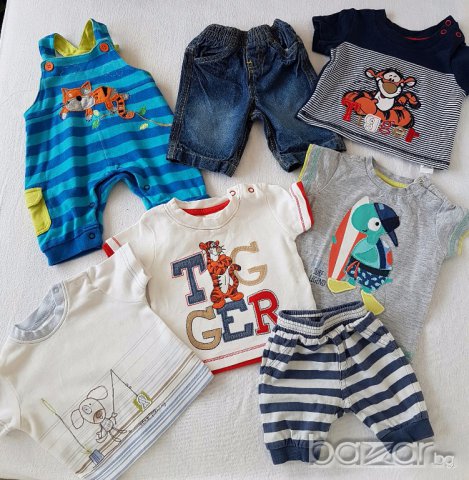 Бебешки дрехи Next, F&F и George 0-3 месеца, снимка 4 - Комплекти за бебе - 17762816