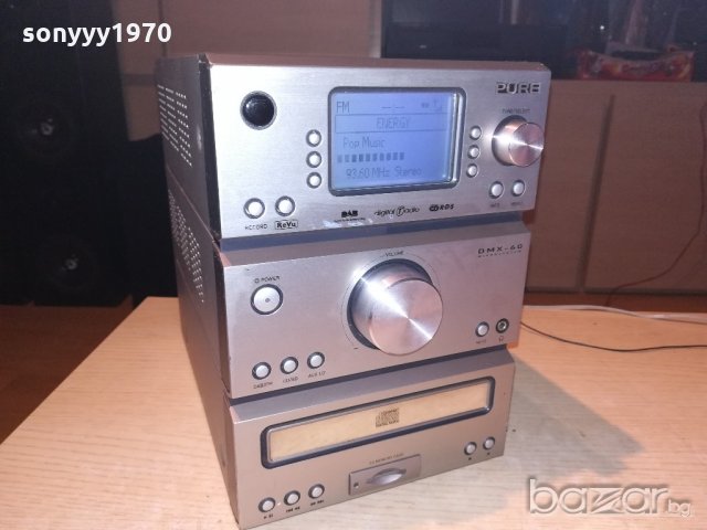 pure digital-dab/tuner/cd/mc card/usb/amplifier-from uk, снимка 1 - Ресийвъри, усилватели, смесителни пултове - 20410900