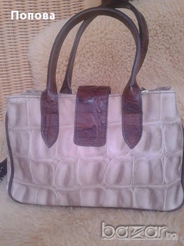 Маркова чанта  естествена кожа  италианска, снимка 10 - Чанти - 14780230