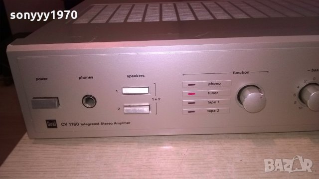 dual cv1160 stereo amplifier-made in germany-внос швеицария, снимка 8 - Ресийвъри, усилватели, смесителни пултове - 22061774