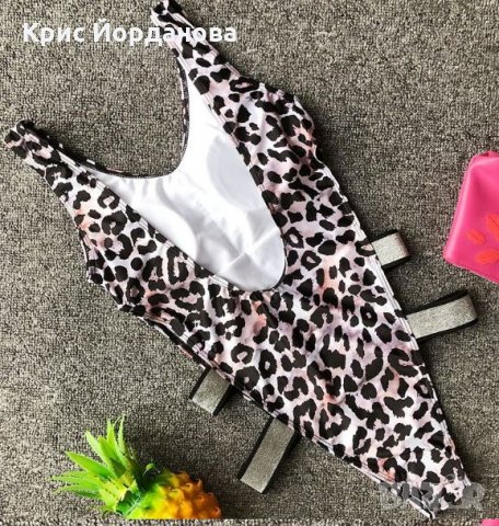 Бански костюм с ластик, снимка 4 - Бански костюми - 23844418