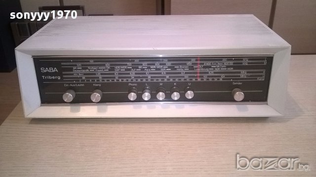 Ретро колекция от saba-triberg g-western germany-внос швеицария, снимка 2 - Ресийвъри, усилватели, смесителни пултове - 17775745