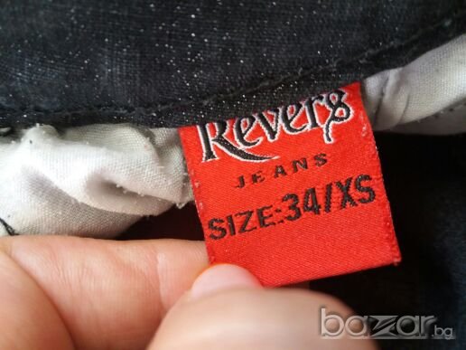 дамски 3/4 дънки Revers Jeans ХS, снимка 13 - Дънки - 19220516