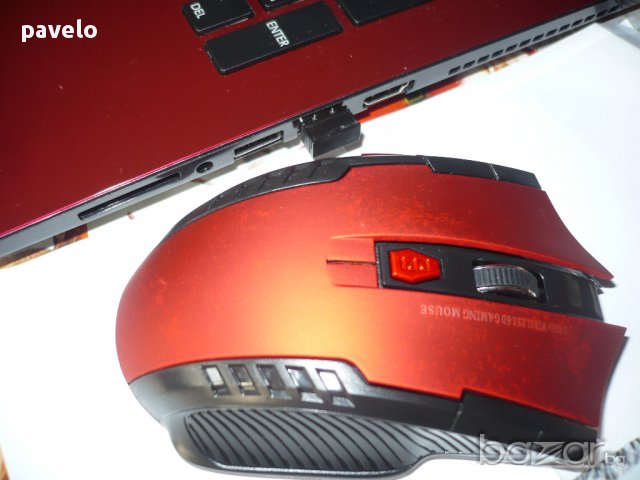 безжична мишка 2,4Ghz, снимка 4 - Клавиатури и мишки - 16920353