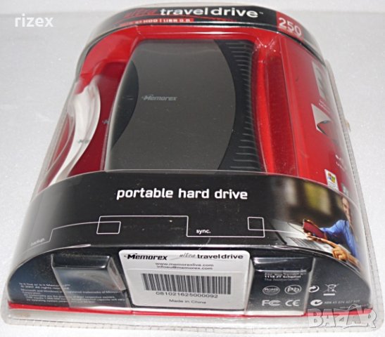 Memorex Ultra Travel Drive 2.5" USB2.0 Само кутията, снимка 2 - Външни хард дискове - 23330980